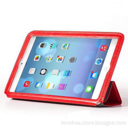 Luxury Leather Stand Slim Smart Cover for iPad Air with 3 Fold Function